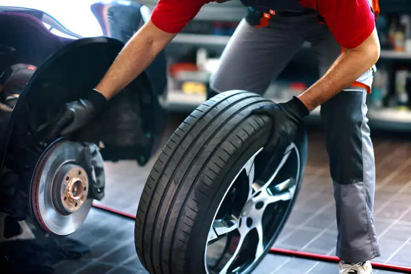 emergency tyre replacement vs repair